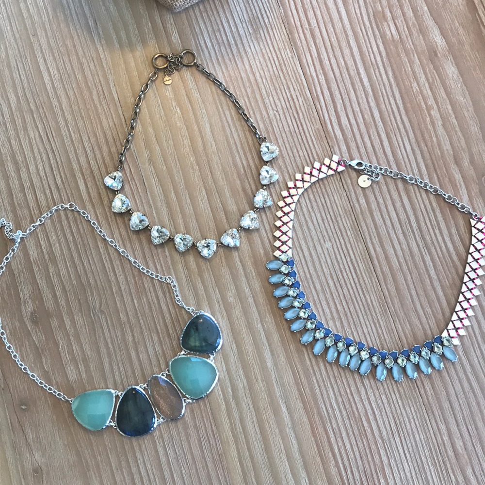 3 Stella & Dot statement necklaces